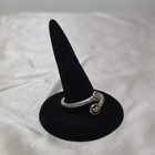 Vintage Pandora Sterling Silver Adjustable Ring