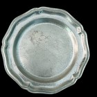 Wilton Armetale Rwp Pewter Queen Anne 7    Salad Plates Scalloped Set Of 2