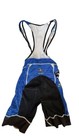 Zoca Cycling Bib Shorts Blue black Geometric Logo