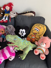 Lot Of Assorted Plush Toys   Mixed Animals   Variety Of Brands  21 Pcs