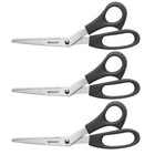 Westcott Value Line Stainless Steel All-purpose Scissor 8   Bent  Pack Of 3