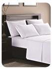 Platinum Hotel Quality Embossed Queen Size Soft Sheet Set W 4 Pillow Cases White