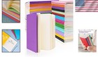 Colorful Pocket Sketchbooks   60 A6 Blank Page Mini Notebooks  4 25x5 5 