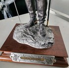 J e b  Stuart Chilmark Pewter Civil War Figure Signed By Artist Barnum  606 950