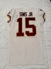 Steven Sims Game Worn issued Washington Redskins Jersey Antonio Brown Inscriptio