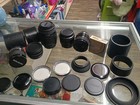 Camera Lens Lot Mixed Brands 5 Piece Lot Untested 