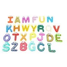 Wooden Magnetic Letters Numbers Set 36pcs Fun Educational Fridge Decor