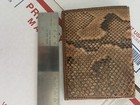 Vintage Cape Cobra Snake Python Skin Men s Leather Passport Cover Wallet Purse