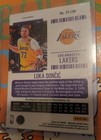 24-25 Mosiac Contenderopticpreview Luka Doncic First Lakers Uniform Autograph