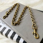 Brass Oval Shoulder Strap Replacement For Saddle Bag 23 75 