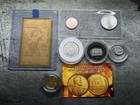 Fractional Lot  8  999 Fine Gold Silver Round  Bar  Coin Goldback  Indian  Cent
