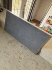 Vtg-ande Rooney Greyhound Lines 21x10 75   -porcelain Enamel Bus Station Sign 