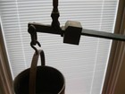 Antique  Fairbanks Brass Bushel Beam Grain Scale With Brass Bucket