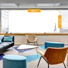 Zncmrr Whiteboard Sticker For Wall White Dry Erase Board Wallpaper - 78 7 x17 7 