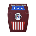 Garnet Red Amc Jeep Americana Floor Mat Pair  set Of 2  - Mopar Licensed