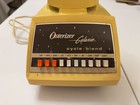 Vintage Osterizer Galaxie Cycle Blend Blender Yellow