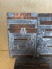 1927 Antique Copper Printing Plates Veterinary Tb History Lot New England