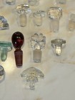 Vintage Glass Decanter   Bottle Stoppers   Various Shapes   Sizes  Lot Of 20