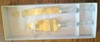 Vintage 2-piece Cake Knife And Server Set In Original Box Wedding Shower Home