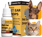 Dog Yeast Infection Treatment Ear Drops Natural Itchy Skin Relief Cat Pet 20ml