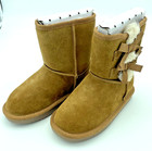 Koolaburra By Ugg Victoria Short Girls Youth Toddler Fashion Boots Size 10 Brown