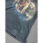 Vintage 1993 3d Emblem Native American Eagle Wolf T-shirt Large Made In Usa