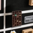 1 Pcs Miniature Wooden Trinket Shelf Wooden Display Shelf For Rocks Collectib   