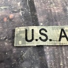 Us Army Issue Acu Digital Camouflage Branch Name Tape Patch Combat Military Bdu