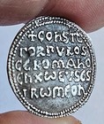 Ancient Byzantine constantine Vii And Romanus I  913-959 Ad  Ar Miliaresion Rare
