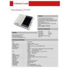 7inch Touch Screen Digital 3 Channel 12 Leads Ecg ekg Machine Electrocardiograph