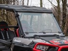 Superatv Flip   Fold Down Scratch Resistant Windshield For Polaris Rzr Xp 1000