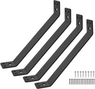 4 Pcs Inside Moun 45-degree Angle Bracket 7 28  X 1 5  Heavy Duty Corner Brac   