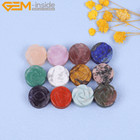 Natural Hand Carved Rose Flower Plant Gemstones Jewelry Making Beads 14mm 12pcs 