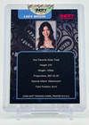 Hott Trading Cards Lucy Mochi  30 Silver Foil Blue Tye Dye  50