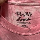 Britney Spears Pink Tie Dye Graphic T-shirt Size Medium Free Britney Y2k 2000 s