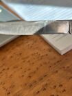 Vintage 6  Queen Fixed Blade Knife Stag Bone Handle Used
