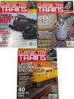 Classic Toy Trains Magazine 2008 Lot Of 7 Lionel Model Railroad Layout O Gauge