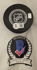 Mike Modano Signed 99 Stanley Cup Dallas Stars Hockey Puck Beckett Witness Auto