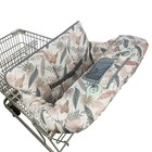2-in-1 Baby Shopping Cart   High Chair Cover  Thick Padded  Clear Phone Pouch  W