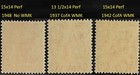 1937-48 Australia Kangaroo 1 2d Full Set First Large   Wmk   No-wmk Small Stamps
