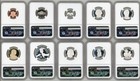 2026-s Semiquincentennial 10 Coin Proof Set Ngc Pf70 Fdi 250 Congress Label