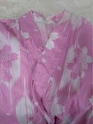 Yukata Pink Cherry Blossom Pattern Free Size