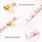4 Pack Cotton Breakaway Cat Collar With Bell safety Adjustable Cat Daisy