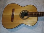 Vintage Giannini 1900 Awne 21  7 8 Size Brazil Classical Guitar Fancy Wood 