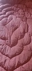 Sweet Vintage  Eiderdown Feather Quilt   Dusky Pink  55 X 66 Inch Double 