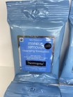 Neutrogena Makeup Remover Cleansing Face Wipes 7ct Facial Towelettes Lot Of 6