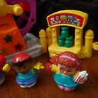Fisher-price Little People Carnival Circus Ferris Wheel Games   5 Figures Works