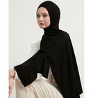 Modefa Women s Islamic Premium Jersey Hijab Shawl - Black