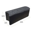 Tierraverde 12 Pack 12  x 4  Stomp Edge Slate Lightweight Garden Borders  Grey
