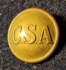 Civil War Confederate General Service  c S A  Button Albert   Cs-81-b
